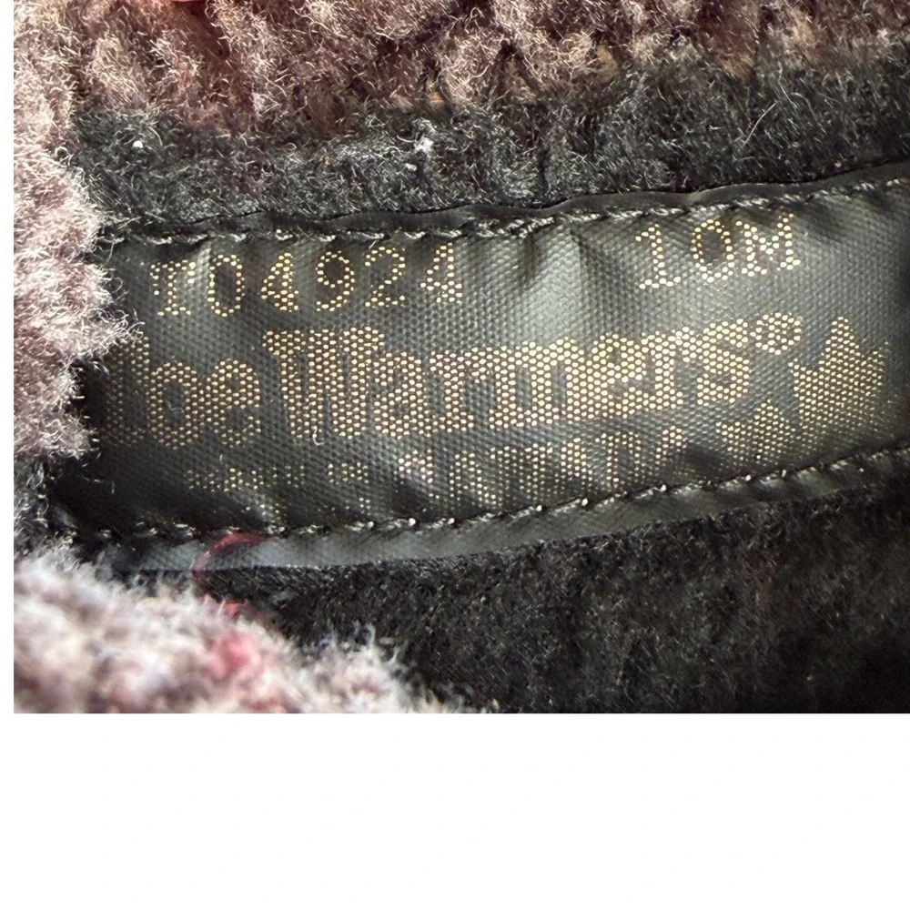 Toe Warmers Brown Front Zip Winter Boots Faux Fur Lined‎ Size 10M Made in Canada